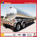 3axles Water/Oil/ Milk Aluminium Tanker Trailer for Sale